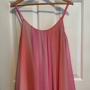 Aura Pink Maxi Dress